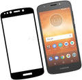 Premium Real Explosion-Proof Bubble-Free Tempered Glass Screen Protector Guard Shield Saver Armor Cover Compatible with Motorola Moto E5 Play Boost Mobile Phone