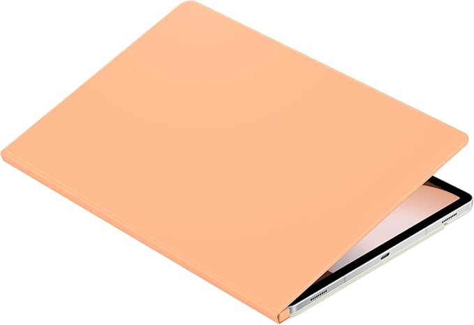 SAMSUNG Galaxy S10+ | Tab S9+ | S9FE+ Smart Book Cover Tablet Protection Case Portrait and Landscape Modes Detachable Platform Auto Screen On/Off US Version Orange