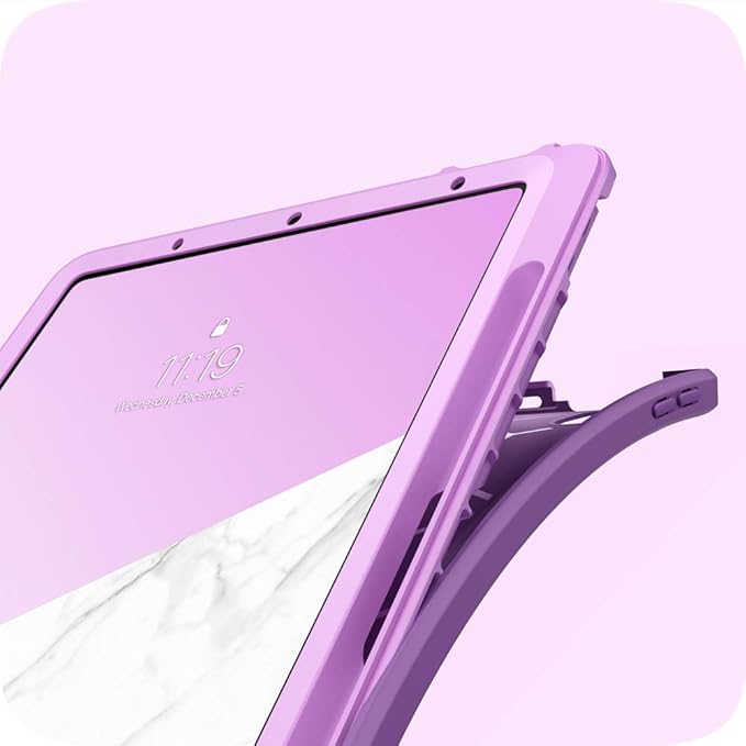 i-Blason Cosmo Case for iPad Air 5th Generation/4th Generation 10.9 (2022/2020) Full-Body Trifold with Built-in Screen Protector Protective Smart Cover with Auto Sleep/Wake &amp Pencil Holder (Ameth