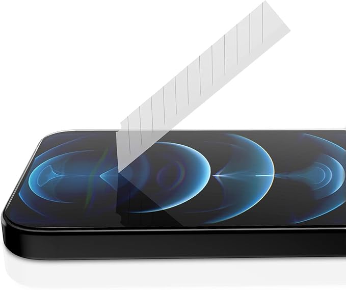 ITSKINS Hybrid // Glass Cell Phone Screen Protector with Eco-Friendly Alignment Tool Tempered Glass Screen Protector Easy Installation Scratch Resistant and Bubble Free - iPhone 12 Pro Max