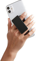 HANDL New York Carbon Fiber HANDLstick Grip and Stand for Smartphones
