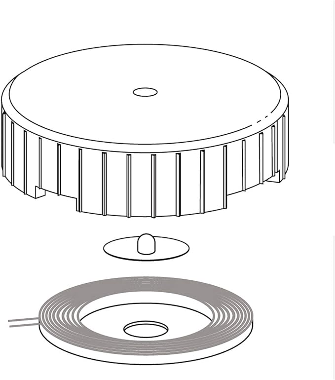 Eggtronic Invisa-Qi | 10W Hidden Wireless Charger - DIY Turn Any Piece of Furniture into a Wireless Charging Spot for Smartphones Qi Certified (IQP10)