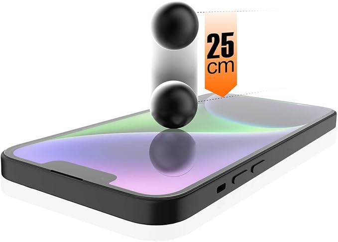 ITSKINS Hybrid // Glass Cell Phone Screen Protector with Eco-Friendly Alignment Tool Tempered Screen Protector Easy Installation Scratch Resistant and Bubble Free - iPhone 14 Plus / 13 Pro Max