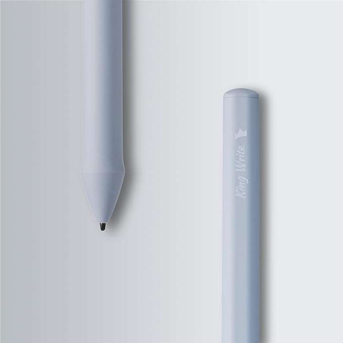 SY05 EMR Stylus Pen for Kindle Scribe &amp Remarkable 2 4096 Pressure Digital Eraser Battery-Free Magnetic Attach 10 Replacement Tips (Gray)