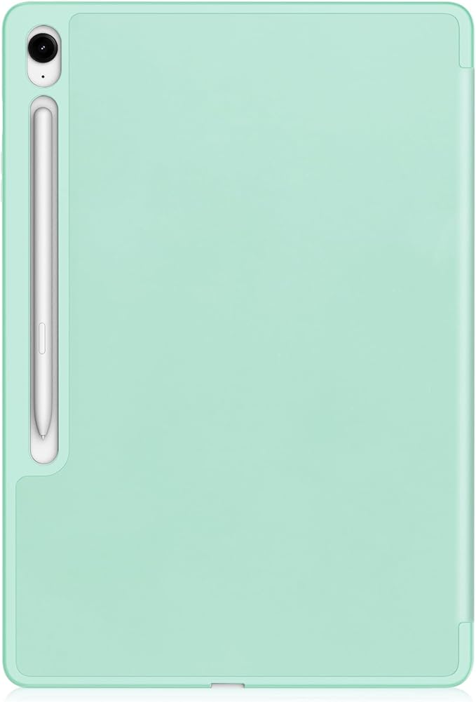 for Galaxy Tab S10 FE Plus Case 13.1 Inch 2025 (Model: SM-X620/SM-X626B) Trifold Stand Cover with S Pen Holder [Auto Wake/Sleep] PU Leather + Soft TPU Back Shell for Tab S10 FE+ 13.1Mint