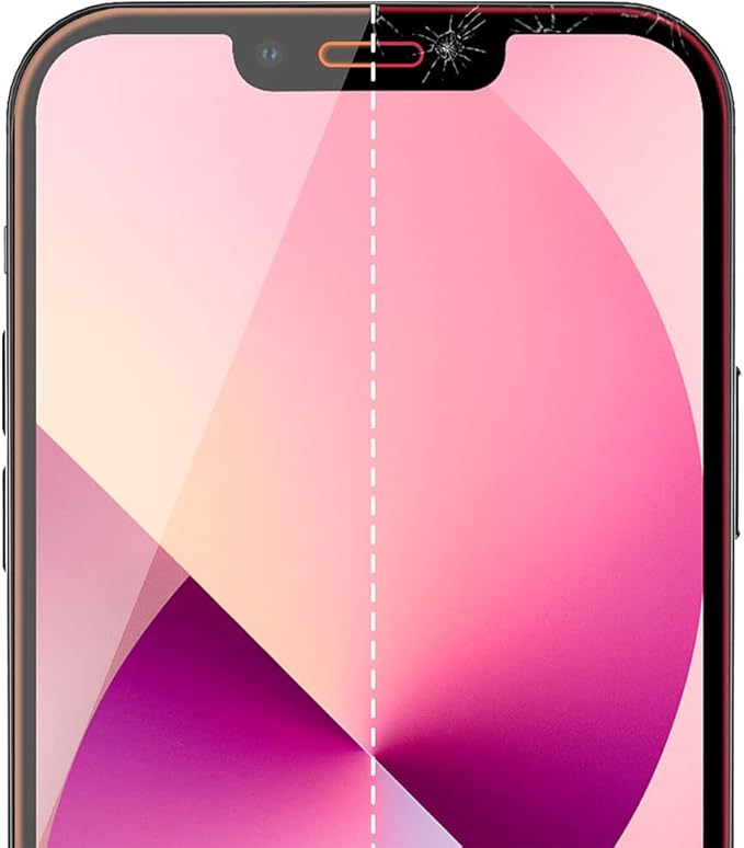 ITSKINS Hybrid // Glass Cell Phone Screen Protector with Eco-Friendly Alignment Tool Tempered Glass Screen Protector Easy Installation Scratch Resistant and Bubble Free - iPhone 13/13 Pro