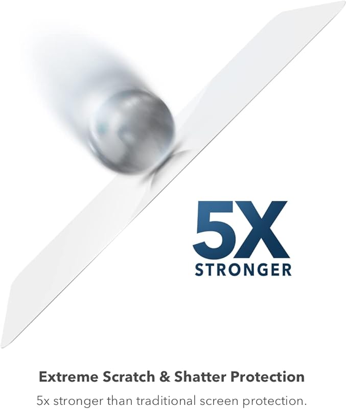 ZAGG Invisible Shield Glass Elite Anti-Glare Screen Protector for Apple iPhone 14 Pro Max - 5X Shatter Protection Anti-Fingerprint Technology Easy to Install