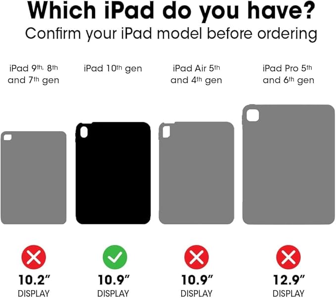 OtterBox iPad (A16) &amp iPad 10th Gen (Only) - Defender Series Case - Black - Screenless - Rugged &amp Durable - Multi-Layer Protection - Microbial Defense Protection - Non-Retail Packaging