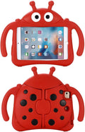 Kids Case for Apple iPad mini 5/4/3/2/1 7.9 inch Only Kids Proof Lightweight EVA Foam Stand Cover NOT for mini 6 Nor 7 - Ladybug Red