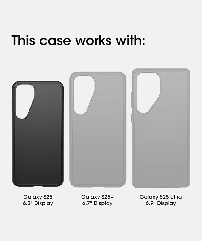 OtterBox Samsung Galaxy S25 and S24 Premium Glass (Single Unit Ships in Polybag)