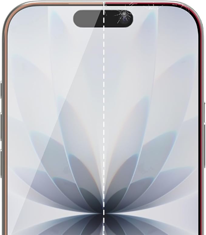 ITSKINS HYBRID // GLASS Cell Phone Screen Protector with Eco-Friendly Alignment Tool Tempered Glass Screen Protector Easy Installation Scratch Resistant and Bubble Free - iPhone 17