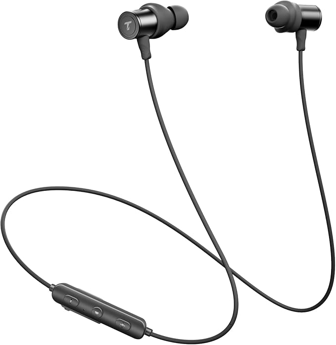 Truefree Wireless Earbuds HD-100 Bluetooth 6.0 Sport Earphones Magnetic Wireless Headphones 11mm Driver Spatial Audio IP67 Waterproof 20H Playtime AI Enhanced Calls App Control Dual Connection