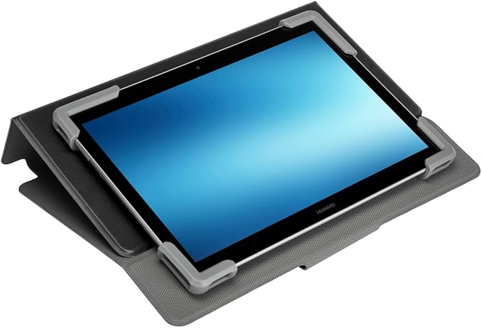 Targus SafeFit THZ785GL Carrying Case (Folio) for 10.5 Samsung Acer Asus Amazon HP Dell Lenovo Google Huawei Apple Tablet - Black - Bump Resistant Drop Resistant Shock Absorbing Corne