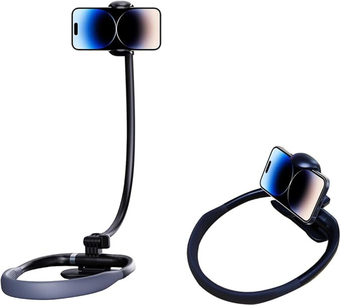 Chapter Seven Neck Phone Holder for RecordingUpgrade Gooseneck Cell Phone StandFlexible Lazy Bracket DIY 360 Degree Free Rotating for Multiple Functions