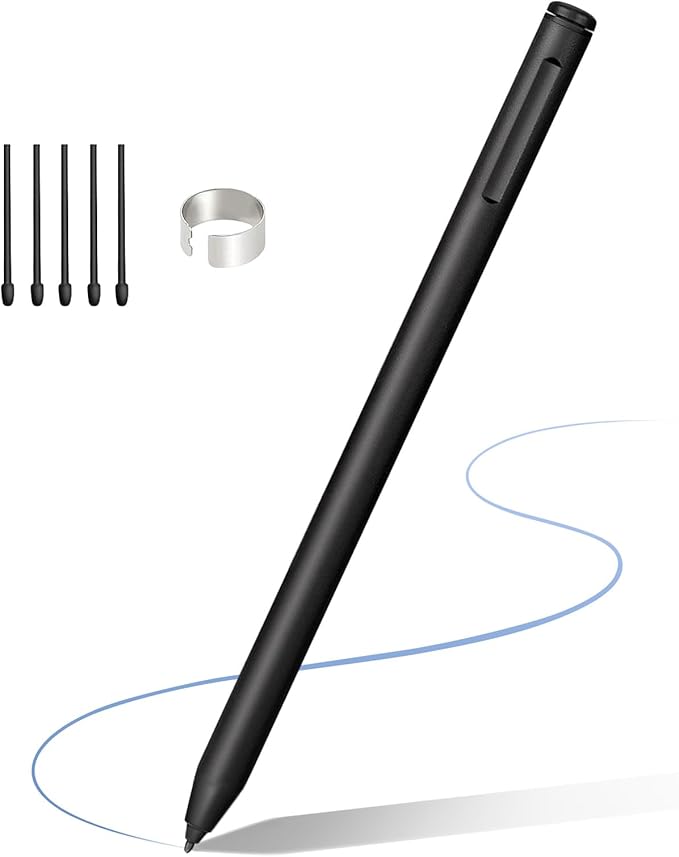 Magnetic Stylus for Remarkable 2 Pen with Eraser EMR Digital Stylus for Remarkable Replacement Pen Marker Plus Digital 2 Stylus Alternative Marker Plus for Wacom/Kindle Scribe/BOOX/EMR Devices