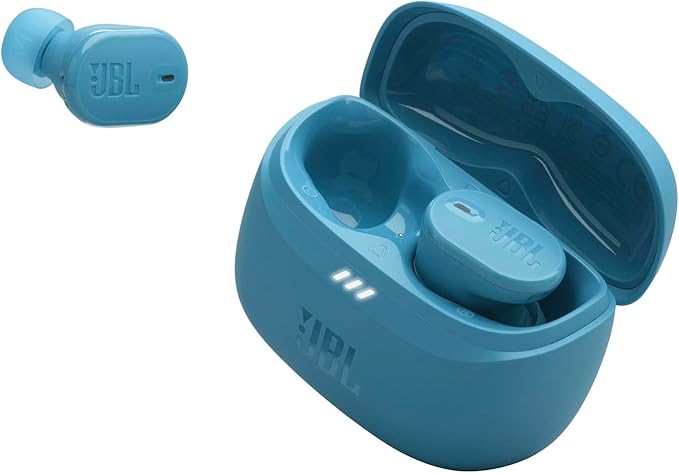JBL Tune Buds 2 - True Wireless Noise Cancelling Earbuds with JBL Spatial Sound and Smart Ambient Technology 6 mics for Perfect Calls up to 48Hrs of Playback IP54 Dust &amp Water Resistant (Teal)