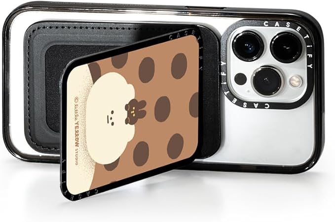 CASETiFY Snappy Card Holder Stand Compatible with Magsafe - Bubble Tea