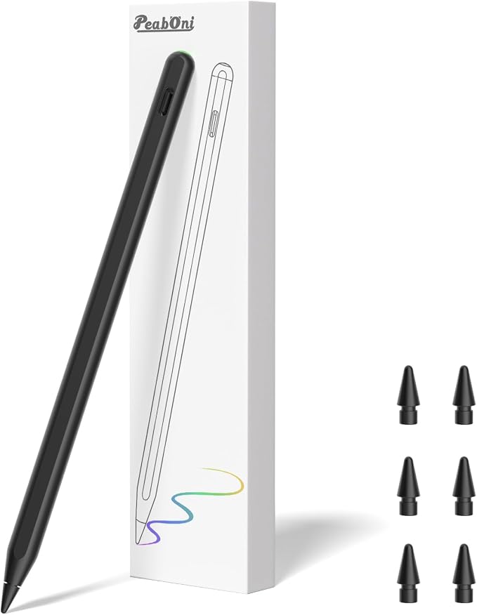 Black+6pcs Replacement Nibs