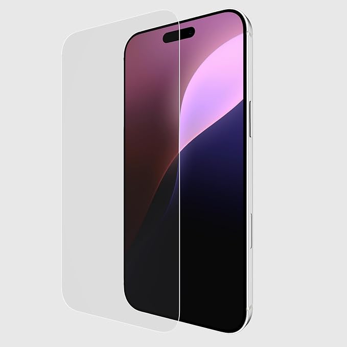 Case-Mate iPhone 16 Plus Screen Protector - Anti-Scratch Tempered Glass with Shatter Protection - Durable 9H Glass with Touch Sensitivity Ultra High Clarity Case Friendly and Easy to Apply - Clear