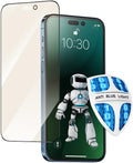 PERFECTSIGHT Sapphire Anti Blue Light Screen Protector Designed for iPhone 14 Pro [Medical-Grade Eye Protection] HD Filter 6 Radiations Shatterproof Diamond Hard Tempered Glass (6.1 inch)