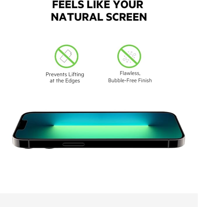 Belkin iPhone 12 Mini Screen Protector TemperedGlass Antimicrobial-Treated