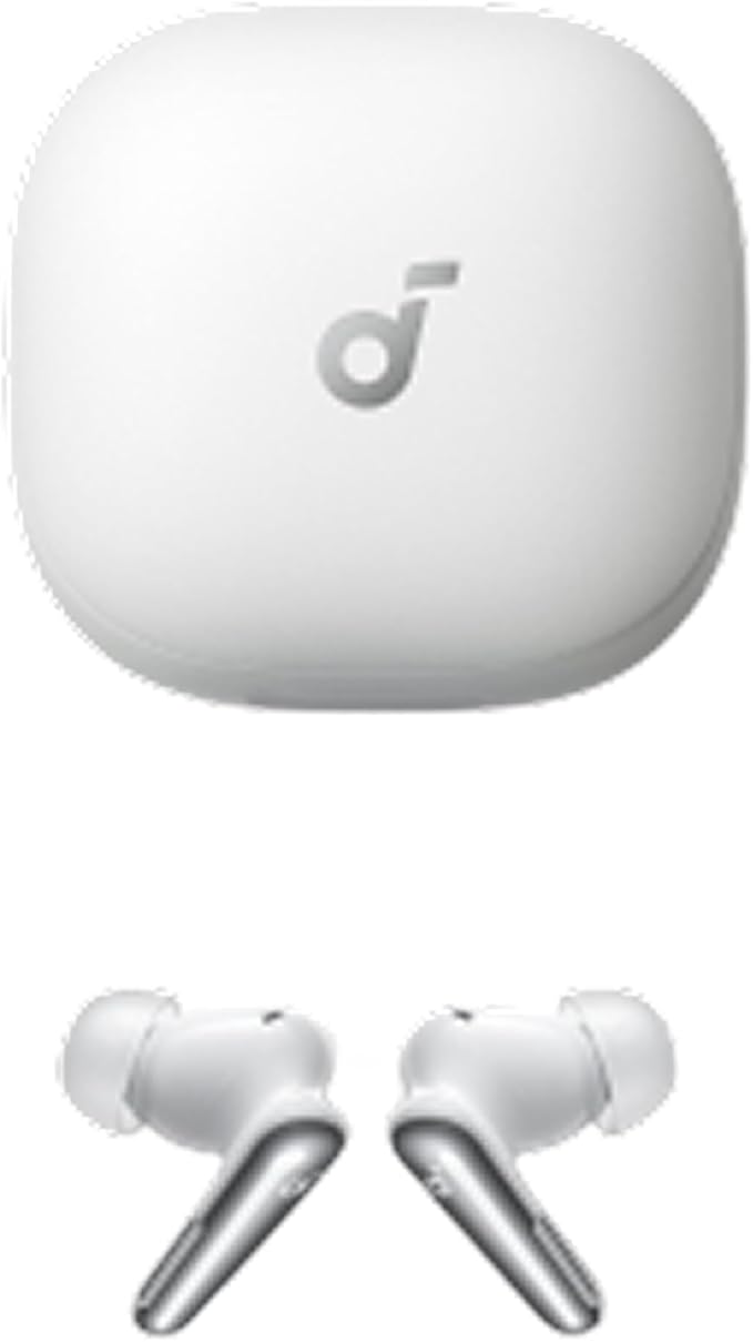 Soundcore Liberty 4 Pro by Anker Noise Cancelling Wireless Earbuds 7-Sensor and Real-Time Adaptive Noise Cancelling 2× Faster Charging Studio-Level Hi-Fi Music Clear Calls with 6 Mics and AI