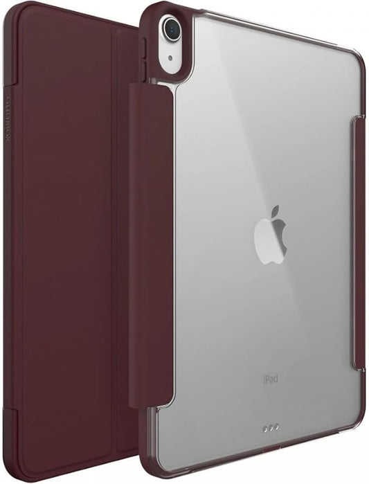 OtterBox - Symmetry Series 360 Case for 11 iPad Air M2/4th/5th Gen - Scratch Resistant Tablet Case with Adjustable Folio Sleek &amp Slim Design (Ripe Burgundy)