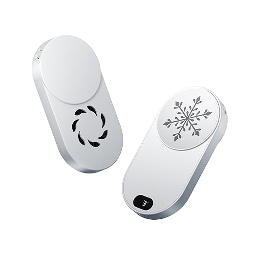 Hamosong Phone Cooler for Gaming Magnetic Semiconductor iPhone Cooler Cooling Fan Keep Phone Cool Fan for Phone