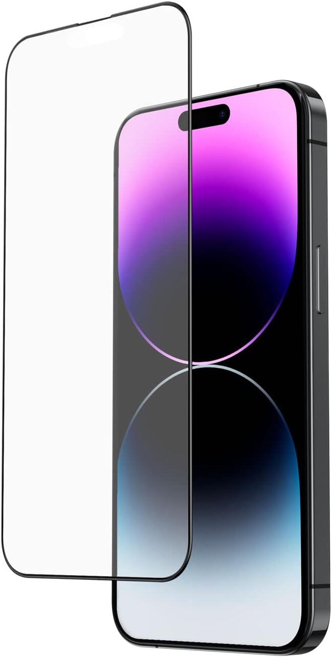 FLOLAB NanoArmour for iPhone 14 Pro Max Anti-Glare Screen Protector - Premium Tempered Glass Matte Surface Smooth Touch Easy Installation Anti-Dust