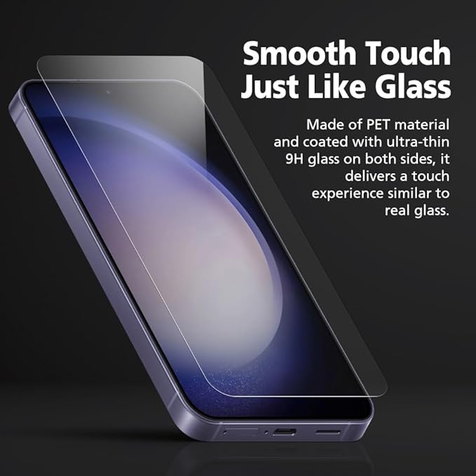 4 Pack Privacy Screen Protector Compatible with Samsung Galaxy Z TriFold [Front Screen Only] Ultra Thin 9H Glass Coated PET Hybrid Film [27° Anti-Spy] [Unbreakble] Scratch Resistant Case Friendly Ea