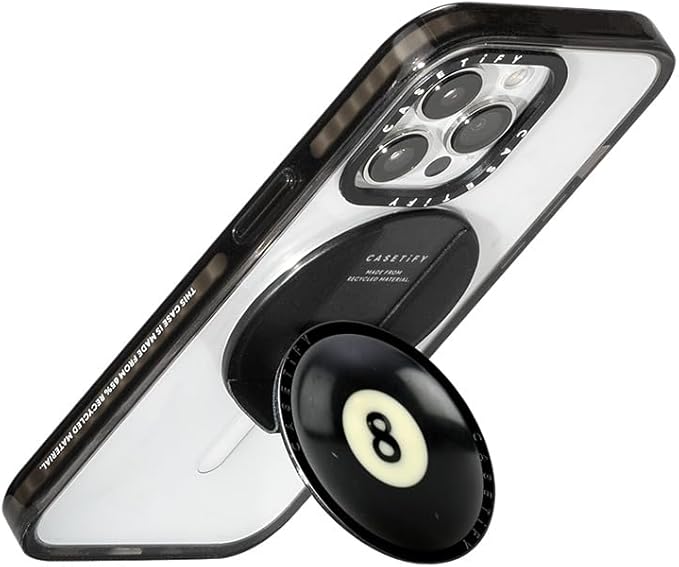CASETiFY Snappy Grip Stand Compatible with Magsafe -Billiard Ball