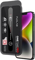 FLOLAB NanoArmour ONETIME PRO Anti Reflective iPhone 14/13 / 13 Pro Privacy Screen Protector Best iPhone Tempered Glass Protects your Privacy - Durable Smooth as Butter Easy to Install Dust Free