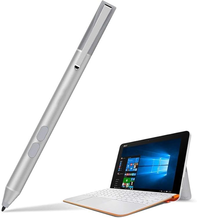 Stylus Pen for ASUS Touchscreen Devices Active Digital Pen with Ultra-Fine Tip 1024 Pressure Sensitivity Palm Rejection for Precision Drawing and Writing