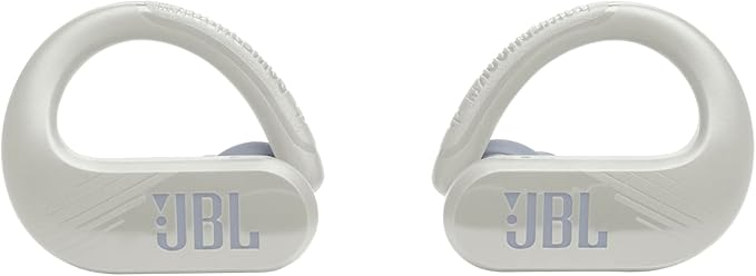 JBL Endurance Peak 3 - Dust and Water Proof (IP68) True Wireless Active Earbuds JBL Pure Bass Sound Up to 50 Total Hours of Playback with Speed Charge Ambient Aware &amp Talk Thru (White)