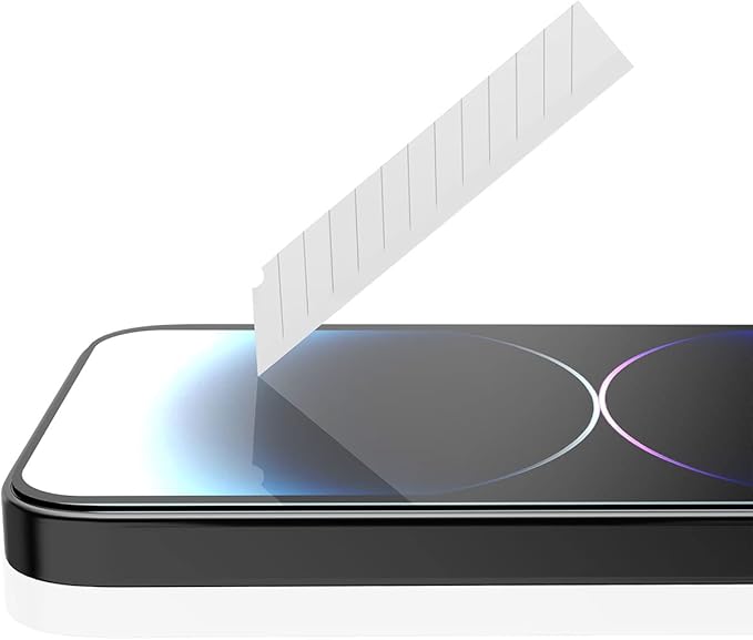 ITSKINS Hybrid // Glass Cell Phone Screen Protector with Eco-Friendly Alignment Tool Tempered Glass Screen Protector Easy Installation Scratch Resistant and Bubble Free - iPhone 14 Pro Max