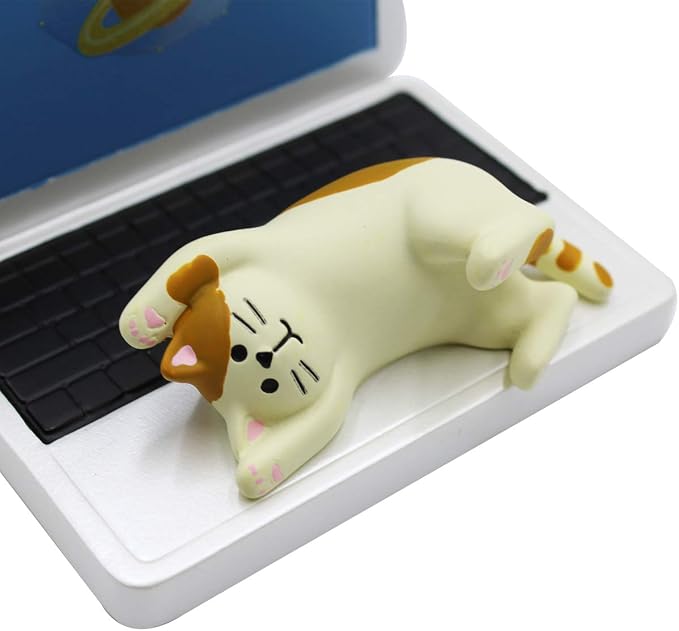 Cat on Laptop