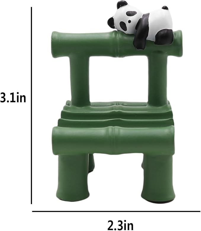 Mini Chair Square Base-Green-Panda