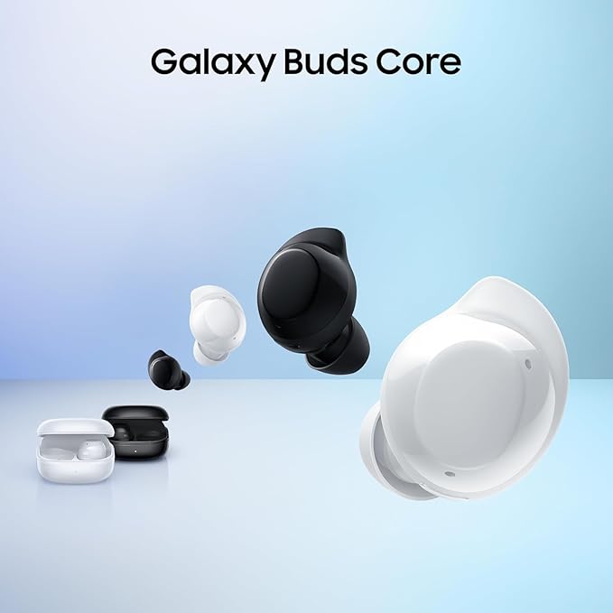 Samsung Galaxy Buds Core SM-R410 (2025) | Latin American Stock | Bluetooth 5.4 | Active Noise Cancelation | up to 35h Continuous Music Playblack - (Black)