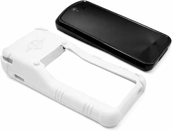 Toast Handheld Case | Silicone Case Cover for Toast Go 2 POS (Pearl White)