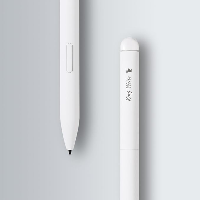 MR05 EMR Stylus for Kindle Scribe/Remarkable 2 with Digital Eraser 4096 Pressure Sensitivity Palm Rejection Digital Pen for EMR Devices/Tablet with 10 Tips-White