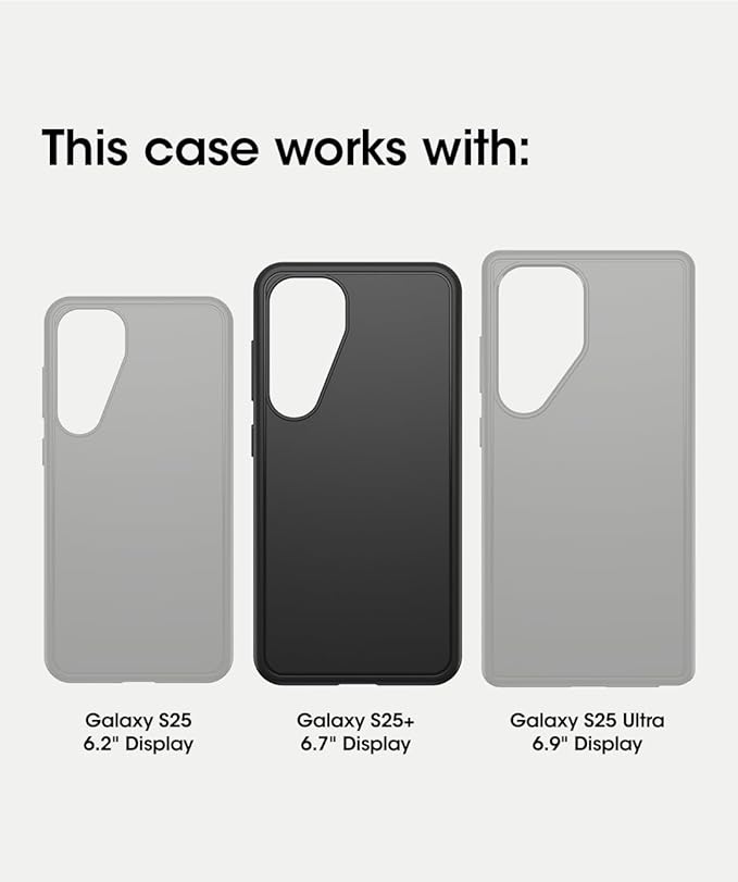 OtterBox Samsung Galaxy S25+ and S24+ Premium Glass (Single Unit Ships in Polybag)