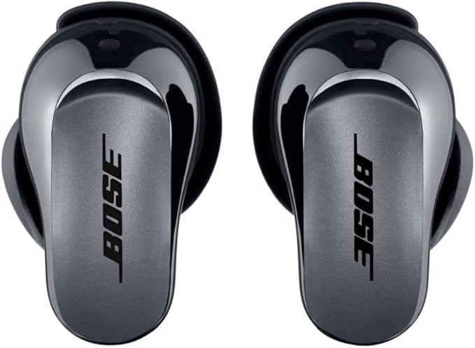 Bose QuietComfort Ultra Bluetooth Earbuds Wireless Earbuds with Spatial Audio and World-Class Active Noise Cancellation Deep Bass Up to 6 Hours of Playtime Black