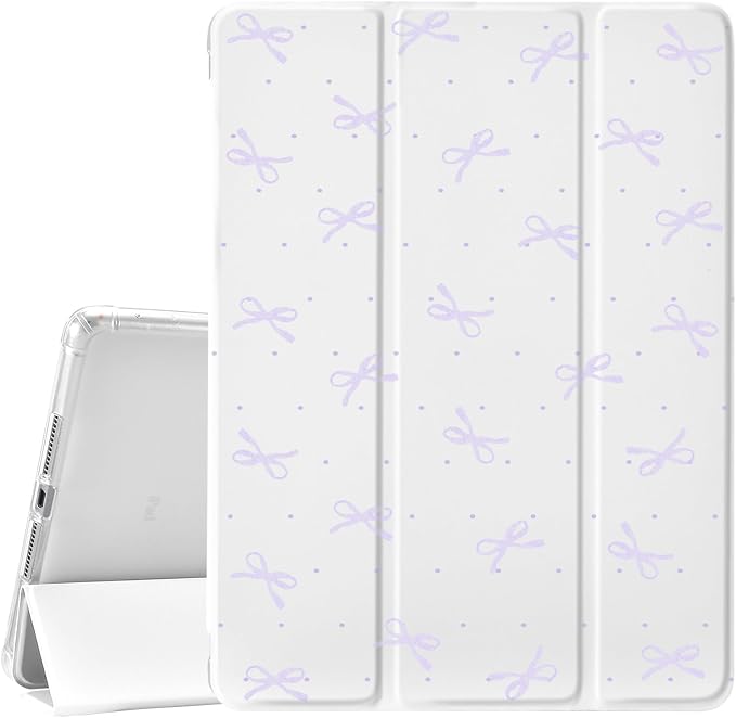 W1-Polka dot Purple bow
