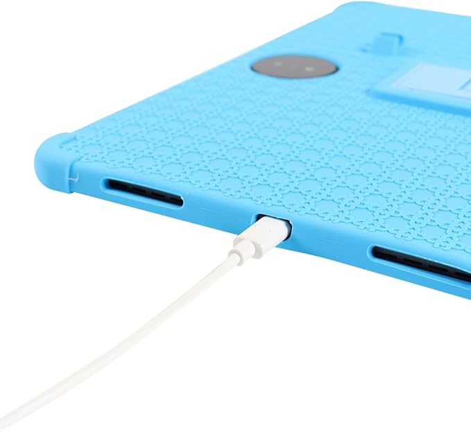 4 Thicken Cornors Shockproof Silicon Cover Case Compatible with Fro TCL NxtPaper 11 Plus 11.5 (9469x) Tablet Folding Stand Protective Pencil Full Protection ((TCL NxtPaper 11 Plus 11.5(9469x) Blue))