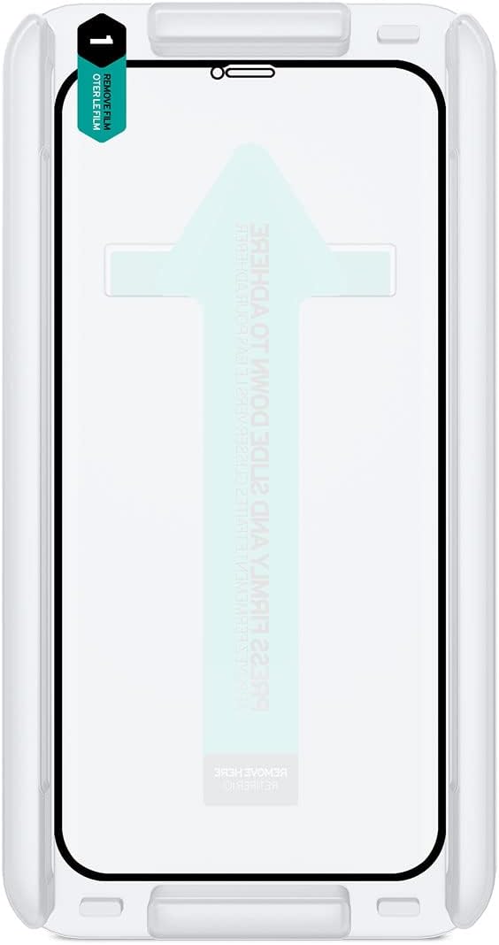 ITSKINS Hybrid // Glass Cell Phone Screen Protector with Eco-Friendly Alignment Tool Tempered Glass Screen Protector Easy Installation Scratch Resistant and Bubble Free - iPhone 11 / XR