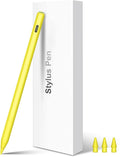 Pencil 2nd Generation Wireless Charging HATOKU Pencil for iPad with Tilt &amp Palm Rejection Magnetic Stylus Pen for ipad Air M3/3/4/5 iPad mini 5/6 ipad 6/7/8/9/10/11 Gen ipad Pro 11/12.9 (Yell
