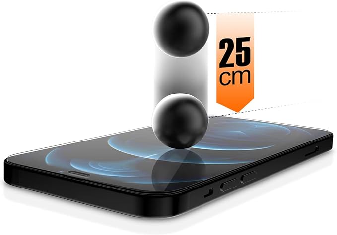 ITSKINS Hybrid // Glass Cell Phone Screen Protector with Eco-Friendly Alignment Tool Tempered Glass Screen Protector Easy Installation Scratch Resistant and Bubble Free - iPhone 12 Pro Max