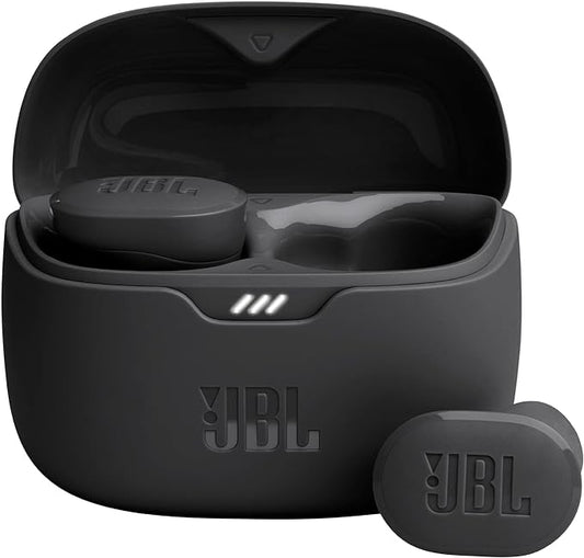 JBL Tune Buds - True wireless Noise Cancelling earbuds JBL Pure Bass Sound Bluetooth 5.3 4-Mic technology for Crisp Clear Calls Up to 48 hours of battery life Water and dust resistant (Black)