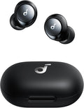 Soundcore by Anker Space A40 Adaptive Active Noise Cancelling Wireless Earbuds Reduce Noise by Up to 98% Ultra Long 50H Playtime 10H Single Playtime Hi-Res Sound Comfortable Fit Wireless Charge
