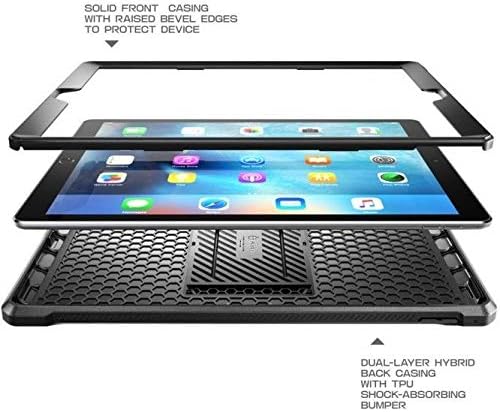 SUPCASE [Unicorn Beetle PRO Series] for Apple iPad Pro 12.9 Inch 2015 Full-Body Rugged Hybrid Protective Case Without Built-in Screen Protector (Black/Black)